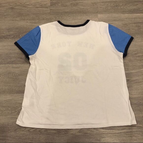Juicy Couture Black Label Colourblock Tee Size M/L - Picture 7 of 9
